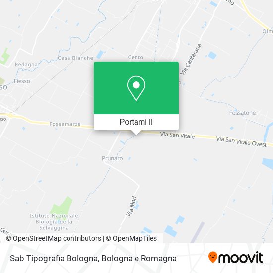 Mappa Sab Tipografia Bologna