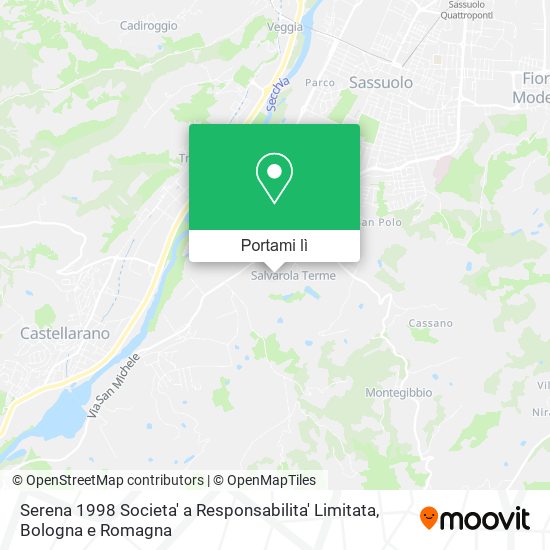 Mappa Serena 1998 Societa' a Responsabilita' Limitata