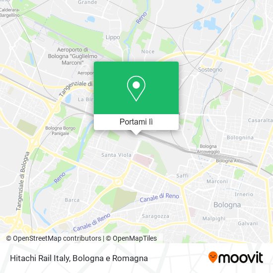 Mappa Hitachi Rail Italy