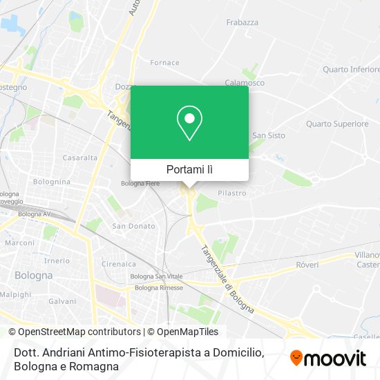 Mappa Dott. Andriani Antimo-Fisioterapista a Domicilio