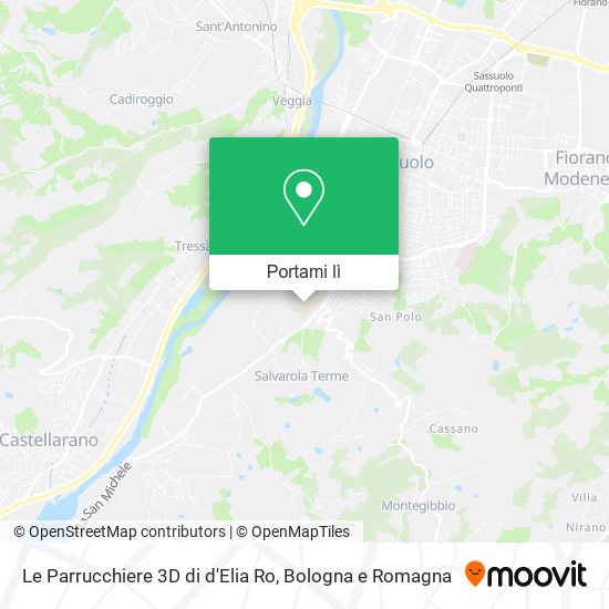 Mappa Le Parrucchiere 3D di d'Elia Ro
