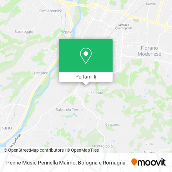 Mappa Penne Music Pennella Maimo
