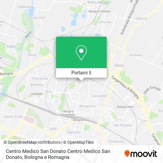Mappa Centro Medico San Donato Centro Medico San Donato