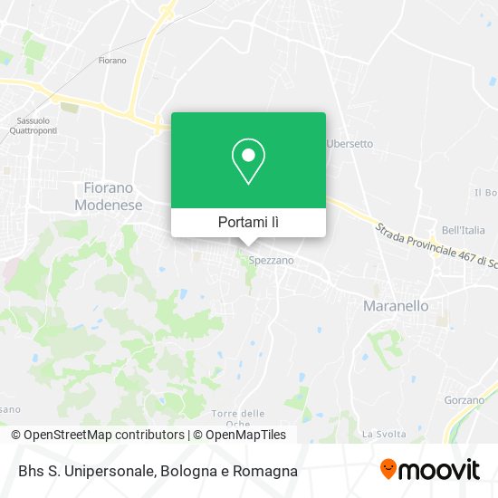 Mappa Bhs S. Unipersonale