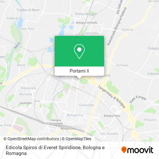 Mappa Edicola Spiros di Everet Spiridione