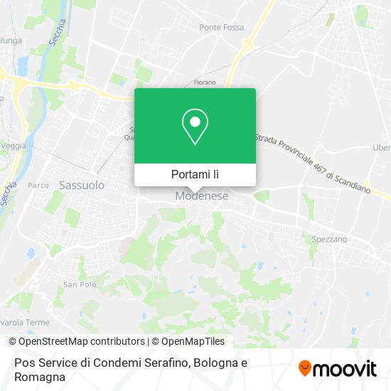 Mappa Pos Service di Condemi Serafino