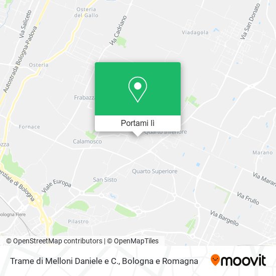 Mappa Trame di Melloni Daniele e C.