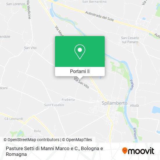 Mappa Pasture Setti di Manni Marco e C.