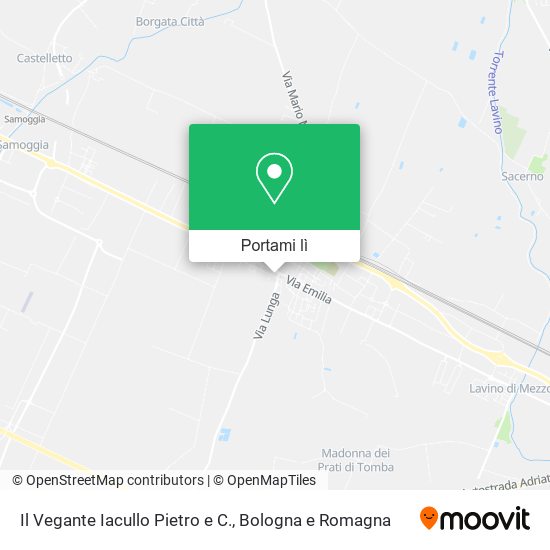 Mappa Il Vegante Iacullo Pietro e C.