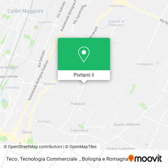 Mappa Teco. Tecnologia Commerciale .