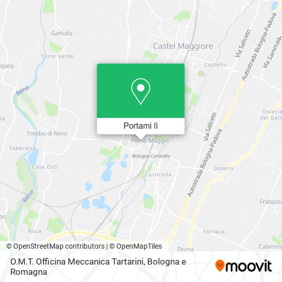 Mappa O.M.T. Officina Meccanica Tartarini
