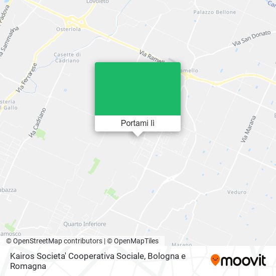 Mappa Kairos Societa' Cooperativa Sociale