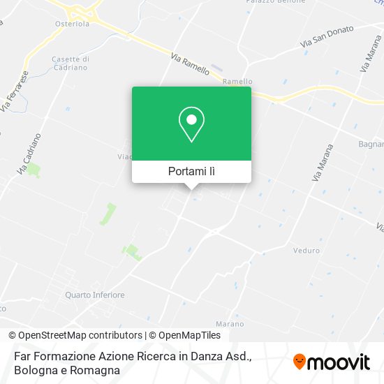 Mappa Far Formazione Azione Ricerca in Danza Asd.