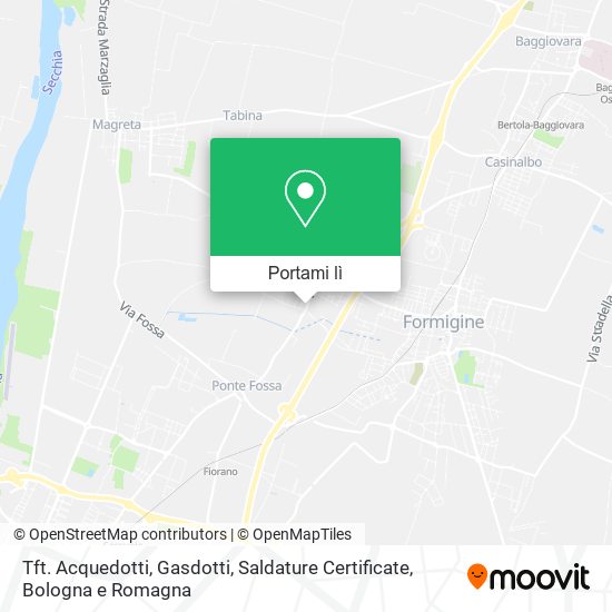 Mappa Tft. Acquedotti, Gasdotti, Saldature Certificate