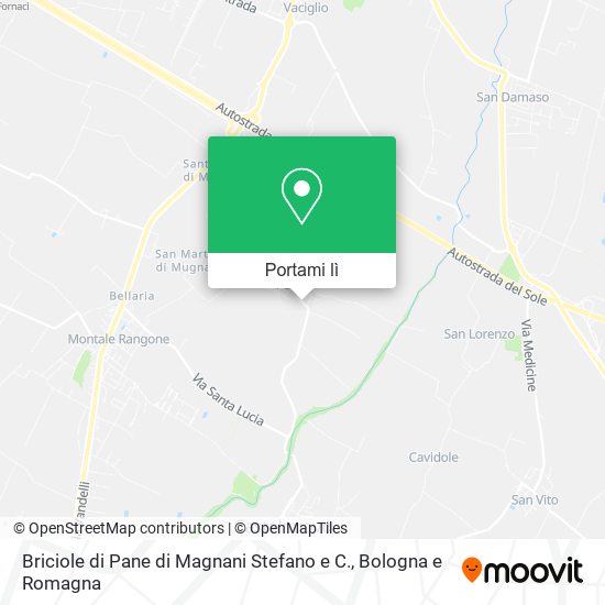 Mappa Briciole di Pane di Magnani Stefano e C.