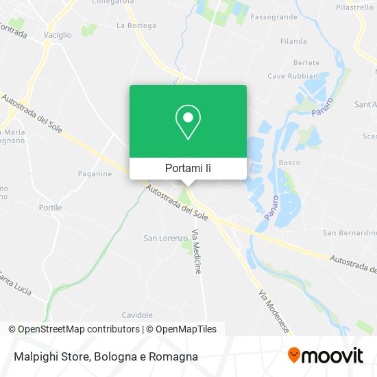 Mappa Malpighi Store