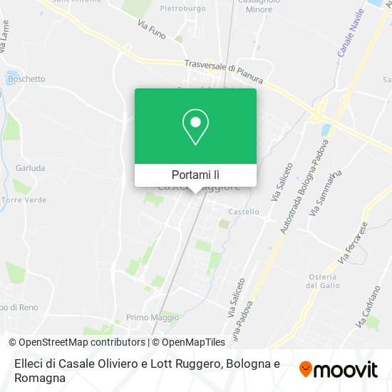 Mappa Elleci di Casale Oliviero e Lott Ruggero