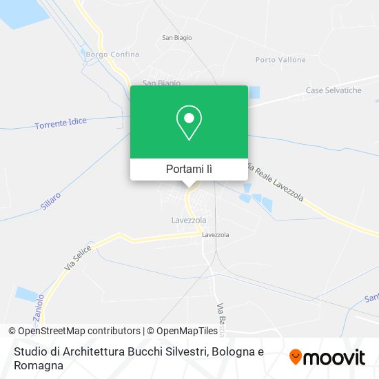 Mappa Studio di Architettura Bucchi Silvestri