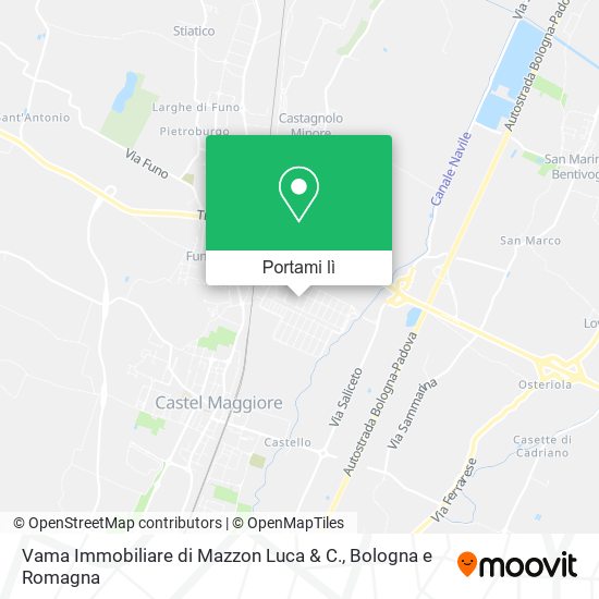 Mappa Vama Immobiliare di Mazzon Luca & C.
