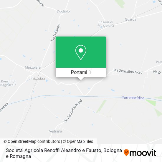 Mappa Societa' Agricola Renoffi Aleandro e Fausto