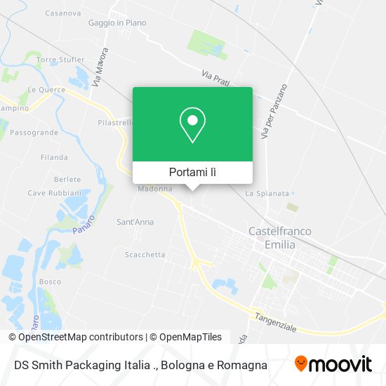 Mappa DS Smith Packaging Italia .