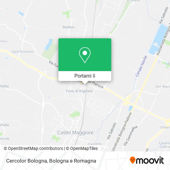 Mappa Cercolor Bologna