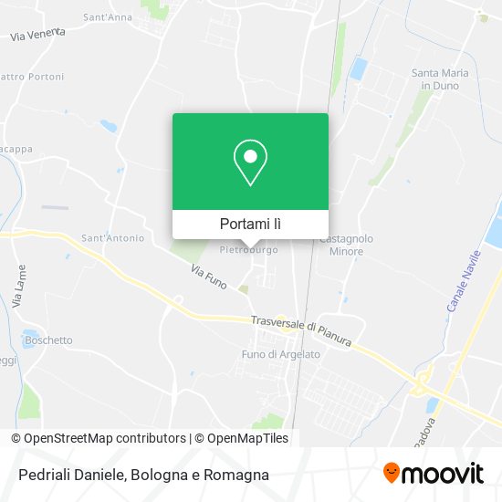 Mappa Pedriali Daniele