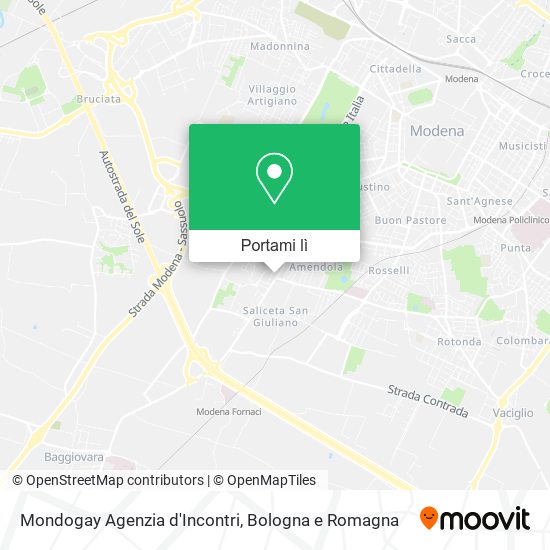 Mappa Mondogay Agenzia d'Incontri