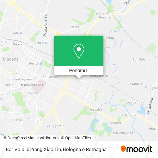 Mappa Bar Volpi di Yang Xiao Lin