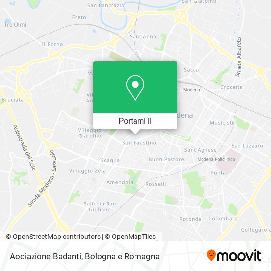 Mappa Aociazione Badanti