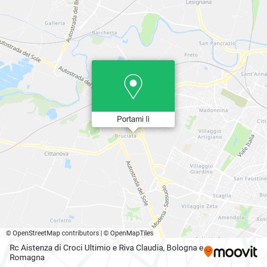 Mappa Rc Aistenza di Croci Ultimio e Riva Claudia