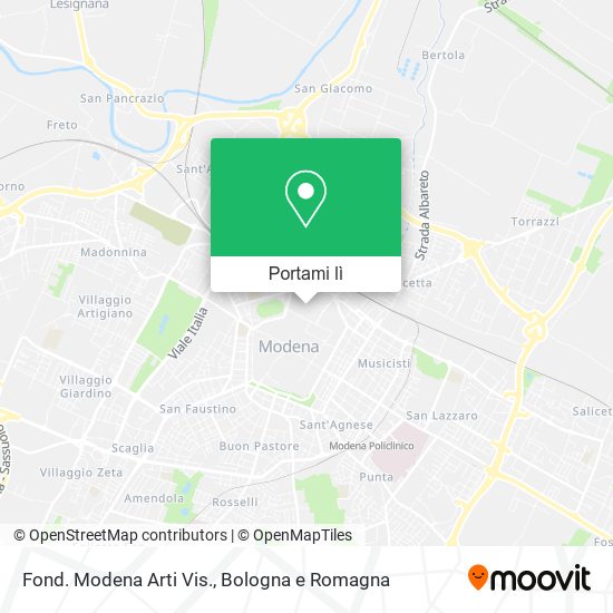 Mappa Fond. Modena Arti Vis.