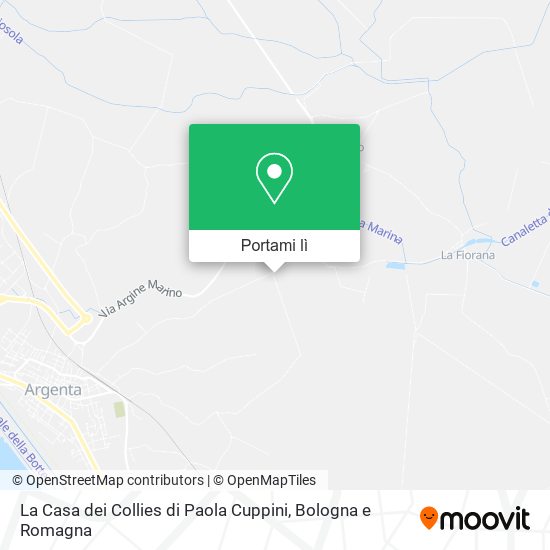 Mappa La Casa dei Collies di Paola Cuppini