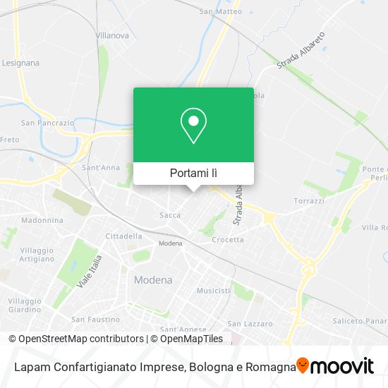 Mappa Lapam Confartigianato Imprese