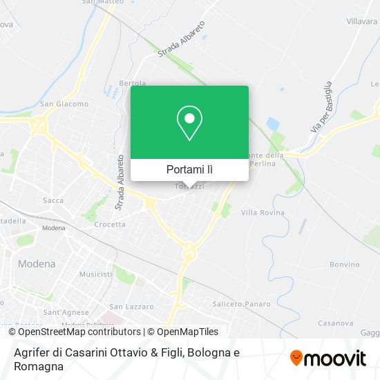Mappa Agrifer di Casarini Ottavio & Figli