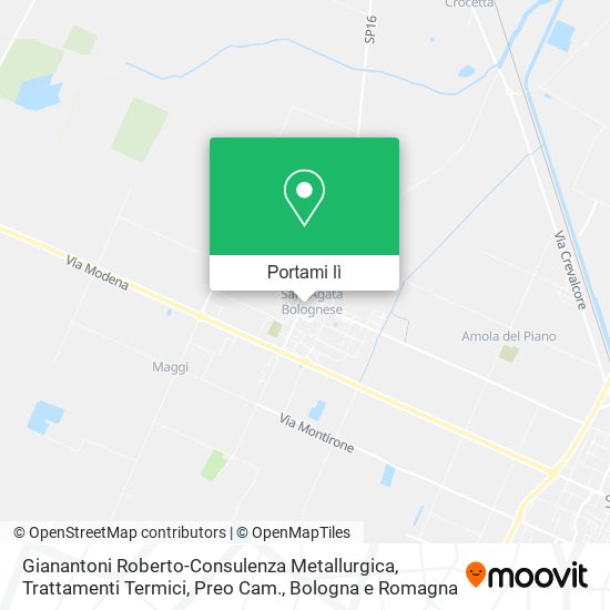 Mappa Gianantoni Roberto-Consulenza Metallurgica, Trattamenti Termici, Preo Cam.