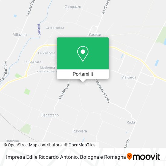 Mappa Impresa Edile Riccardo Antonio