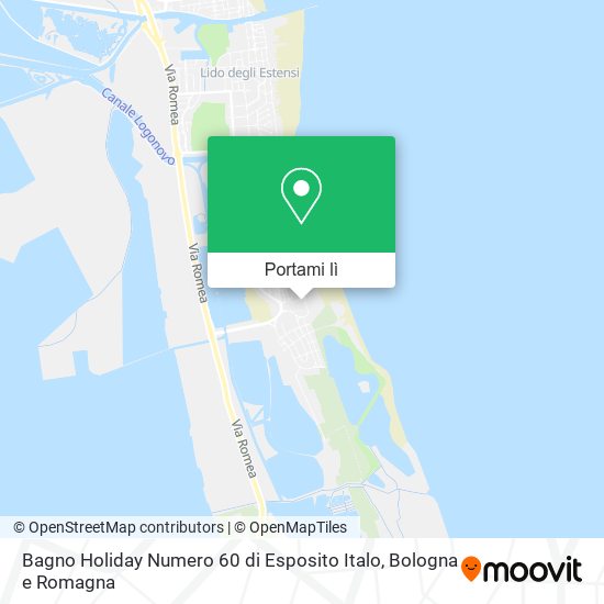 Mappa Bagno Holiday Numero 60 di Esposito Italo