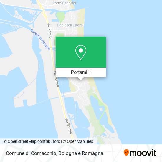 Mappa Comune di Comacchio