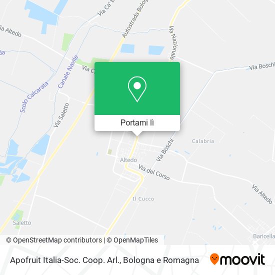 Mappa Apofruit Italia-Soc. Coop. Arl.