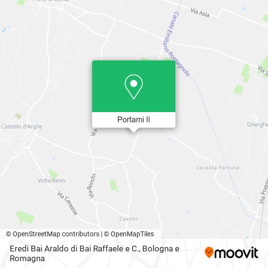 Mappa Eredi Bai Araldo di Bai Raffaele e C.