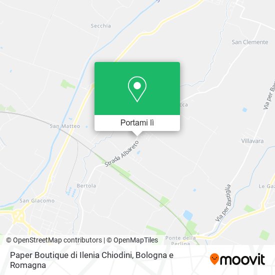 Mappa Paper Boutique di Ilenia Chiodini