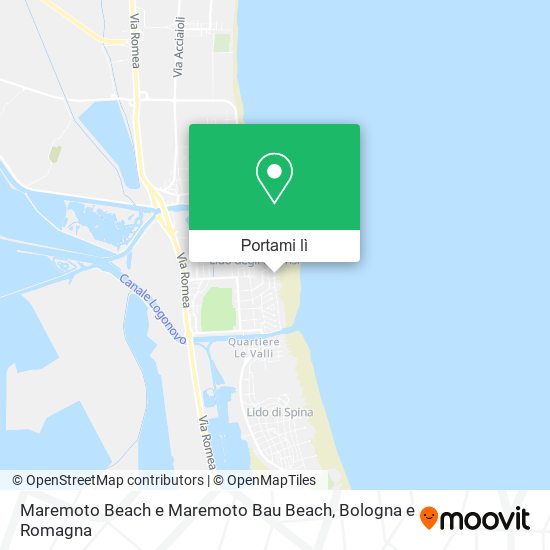 Mappa Maremoto Beach e Maremoto Bau Beach