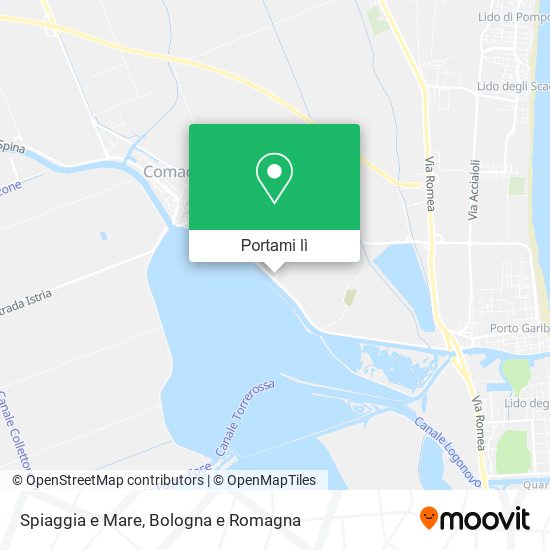Mappa Spiaggia e Mare