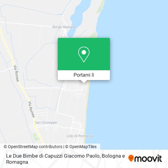 Mappa Le Due Bimbe di Capuzzi Giacomo Paolo