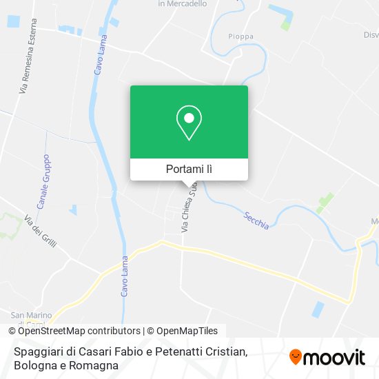 Mappa Spaggiari di Casari Fabio e Petenatti Cristian