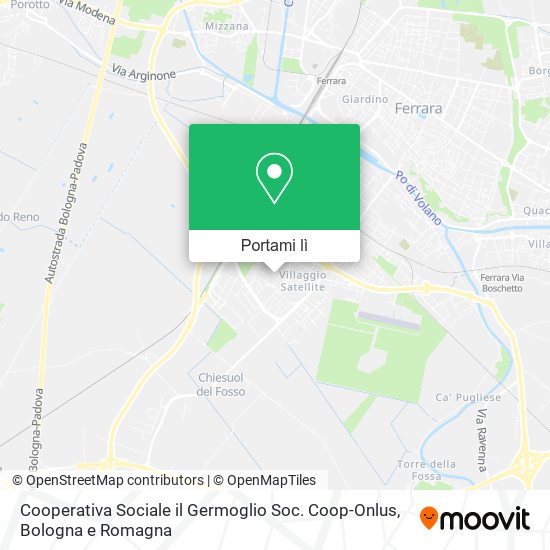 Mappa Cooperativa Sociale il Germoglio Soc. Coop-Onlus