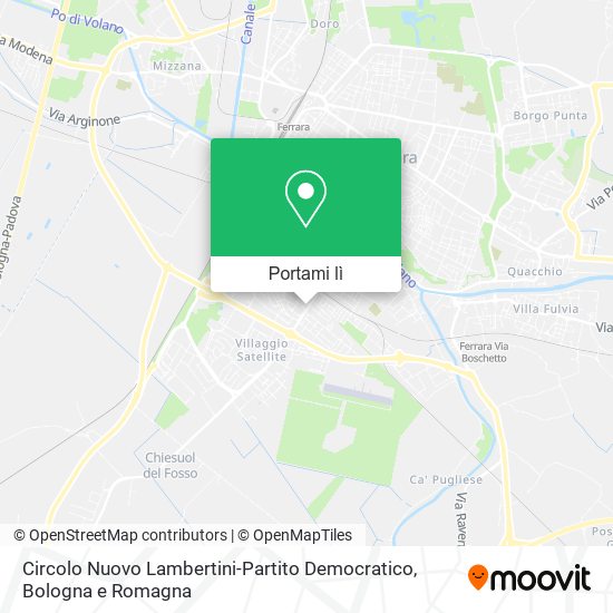 Mappa Circolo Nuovo Lambertini-Partito Democratico