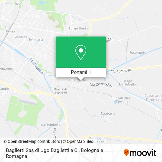 Mappa Baglietti Sas di Ugo Baglietti e C.