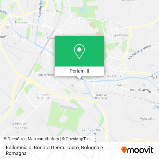 Mappa Edilomnia di Bonora Geom. Lauro